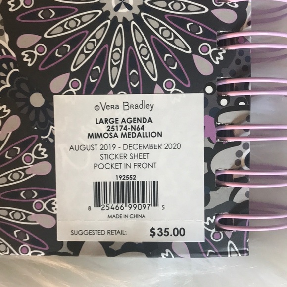 NWT Vera Bradley calendar 📅 - Picture 3 of 8